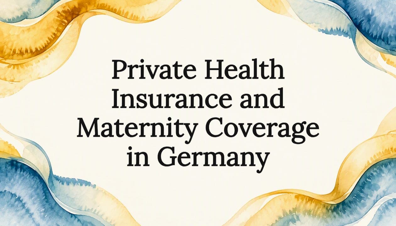 Private Health Insurance and Maternity Coverage in Germany
